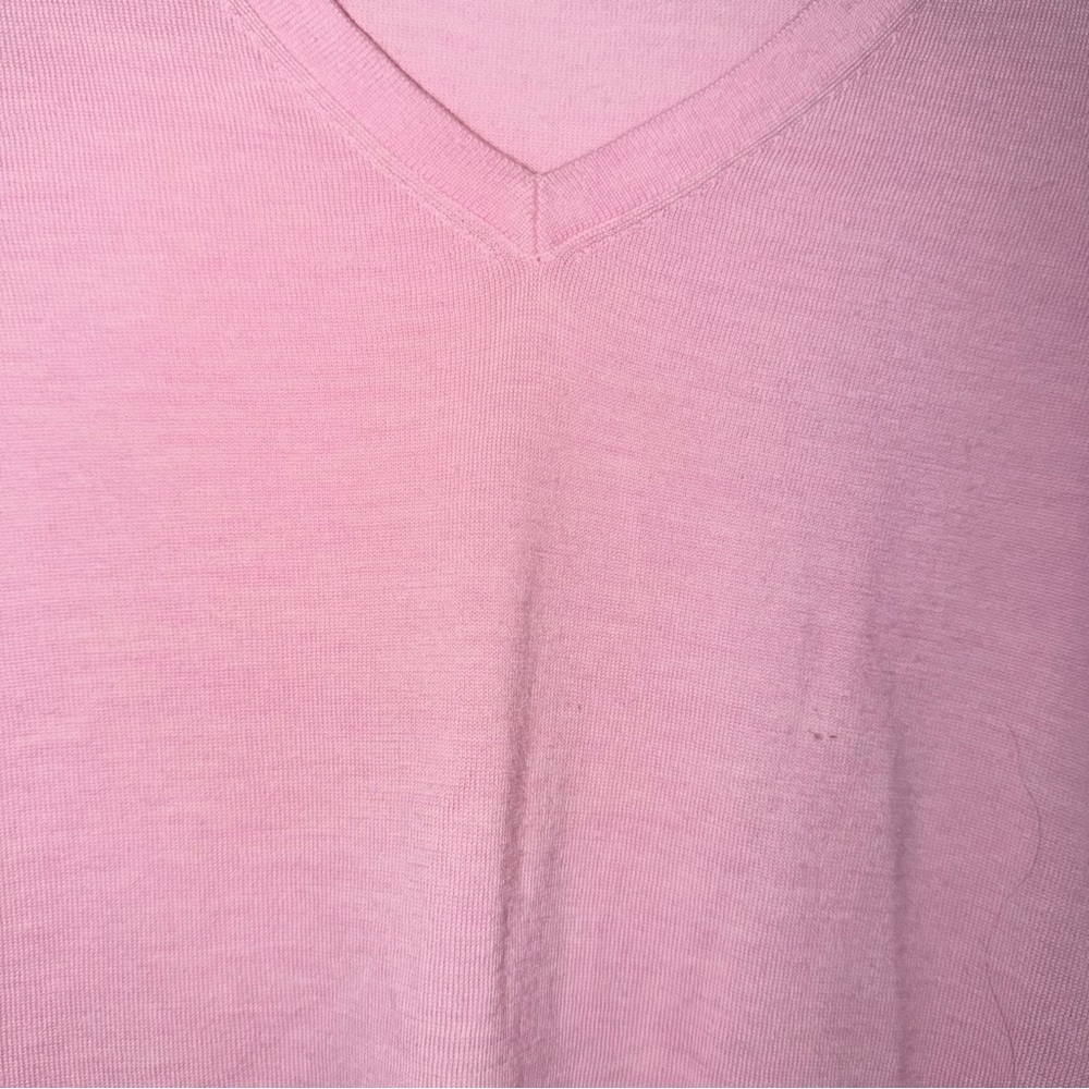 Banana Republic Soft Pink V-Neck Sweater Size Small - Picture 5 of 7